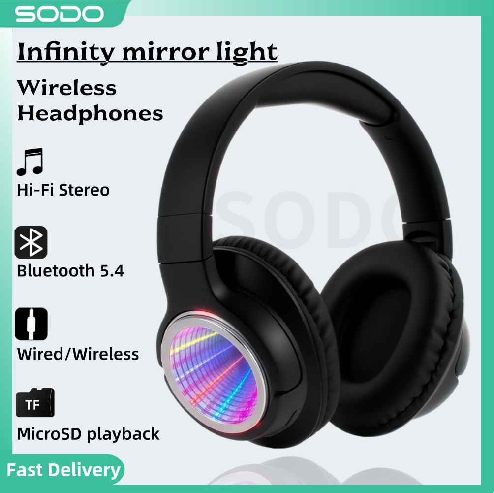 Wired Earphone Lightning - SODO SD1161 Bluetooth Kulaklıklar Abyss Light