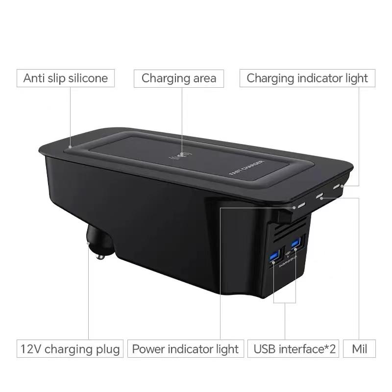 Wireless Charging Pad - Volvo V60 S60 XC90 için 15w