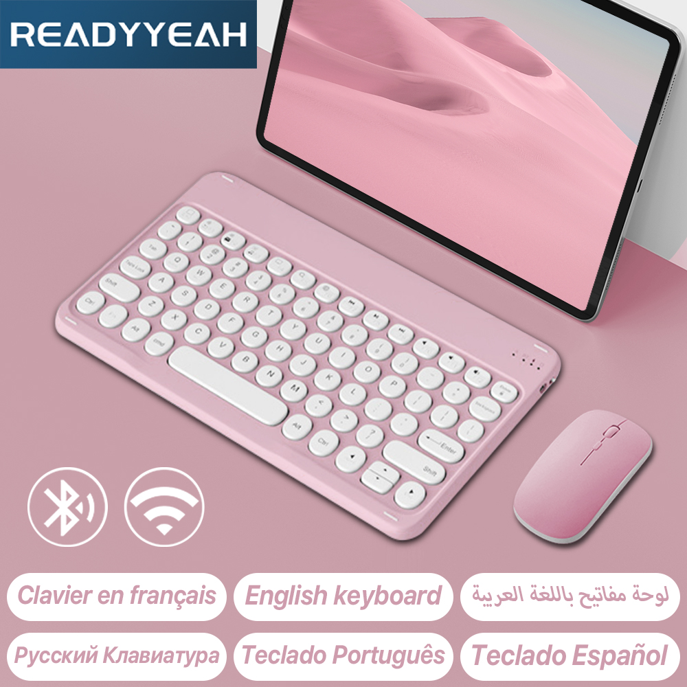 Boox Tablet Accessories - Apple Samsung için kablosuz klavye ve