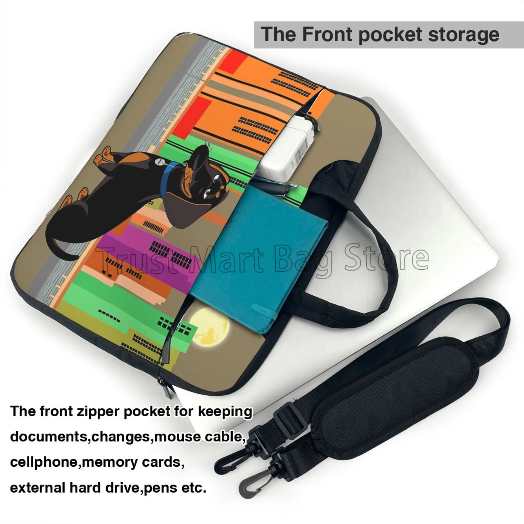 Sevimli Dachshund baskı dizüst - Boox Tablet Accessories incelemesi ve fiyatı