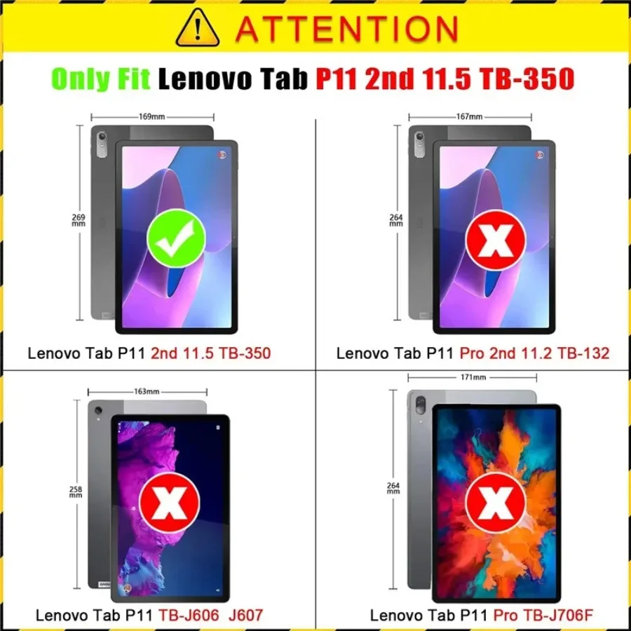 Coque Lenovo Tab P11 2nd Gen 2 - Lenovo Tablet M11 Accessories incelemesi ve fiyatı