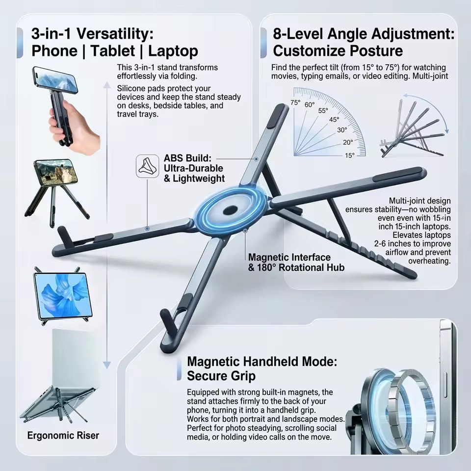 Taşınabilir Manyetik Telefon T - Tablet Ipad Accessories incelemesi ve fiyatı