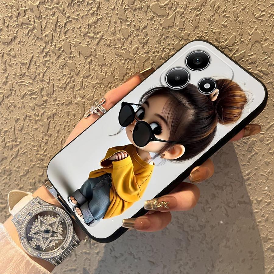 Karikatür Kız Desenli Telefon  - Tablet And Accessories Case incelemesi ve fiyatı