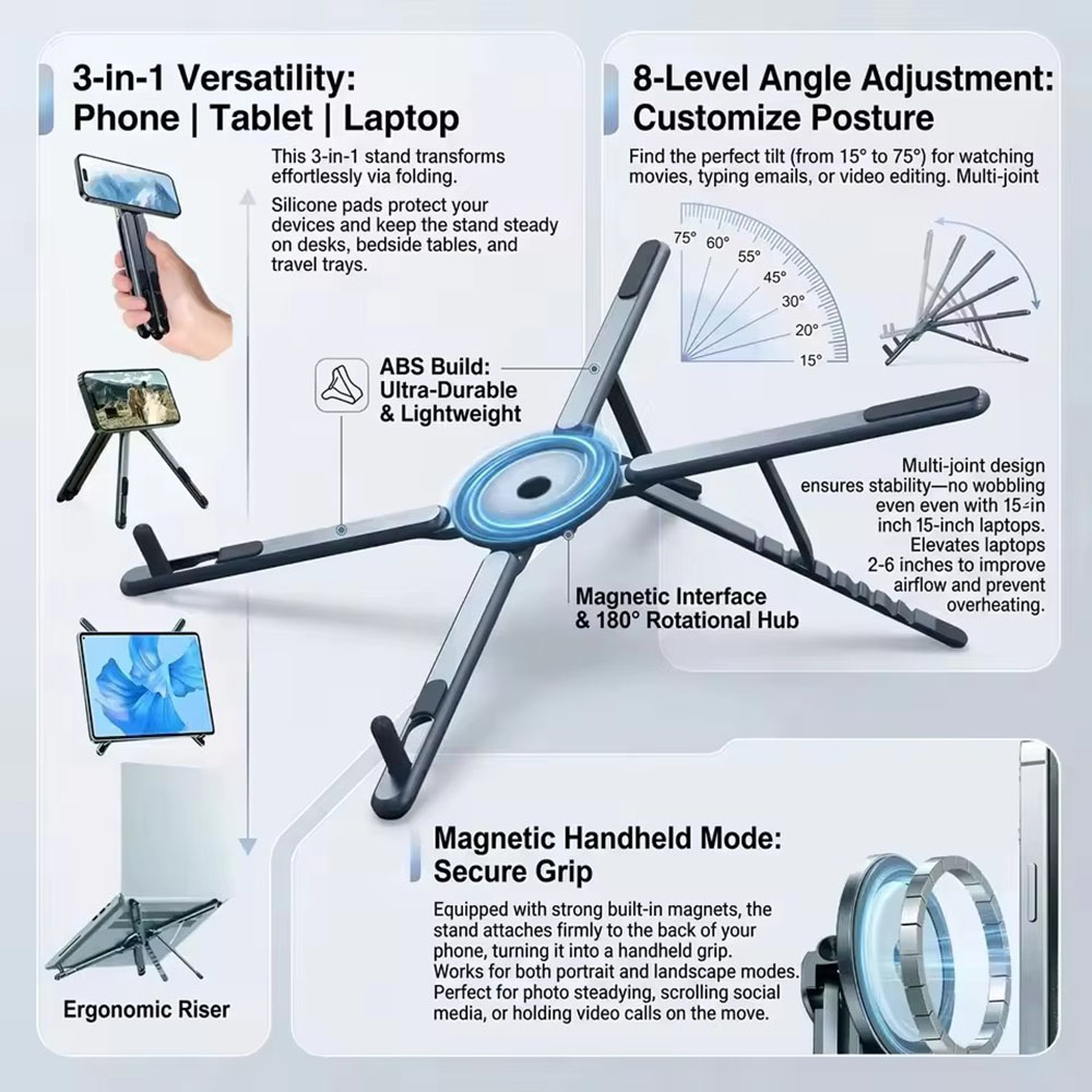 Taşınabilir Manyetik Telefon T - Tablet Ipad Accessories incelemesi ve fiyatı