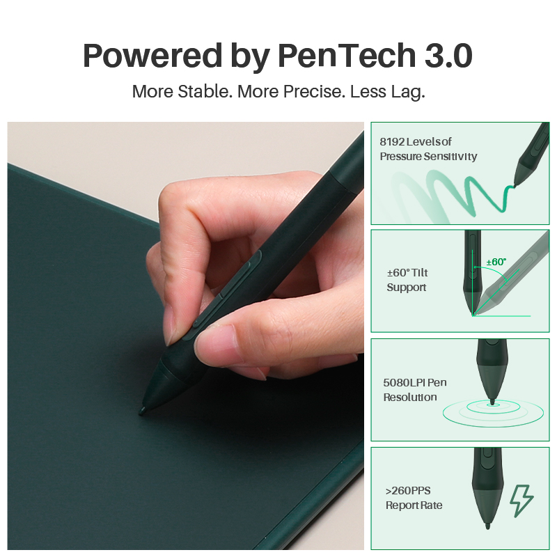 Huion Inspiroy 2 M H951P Grafi - Graphic Tablet Accessories incelemesi ve fiyatı