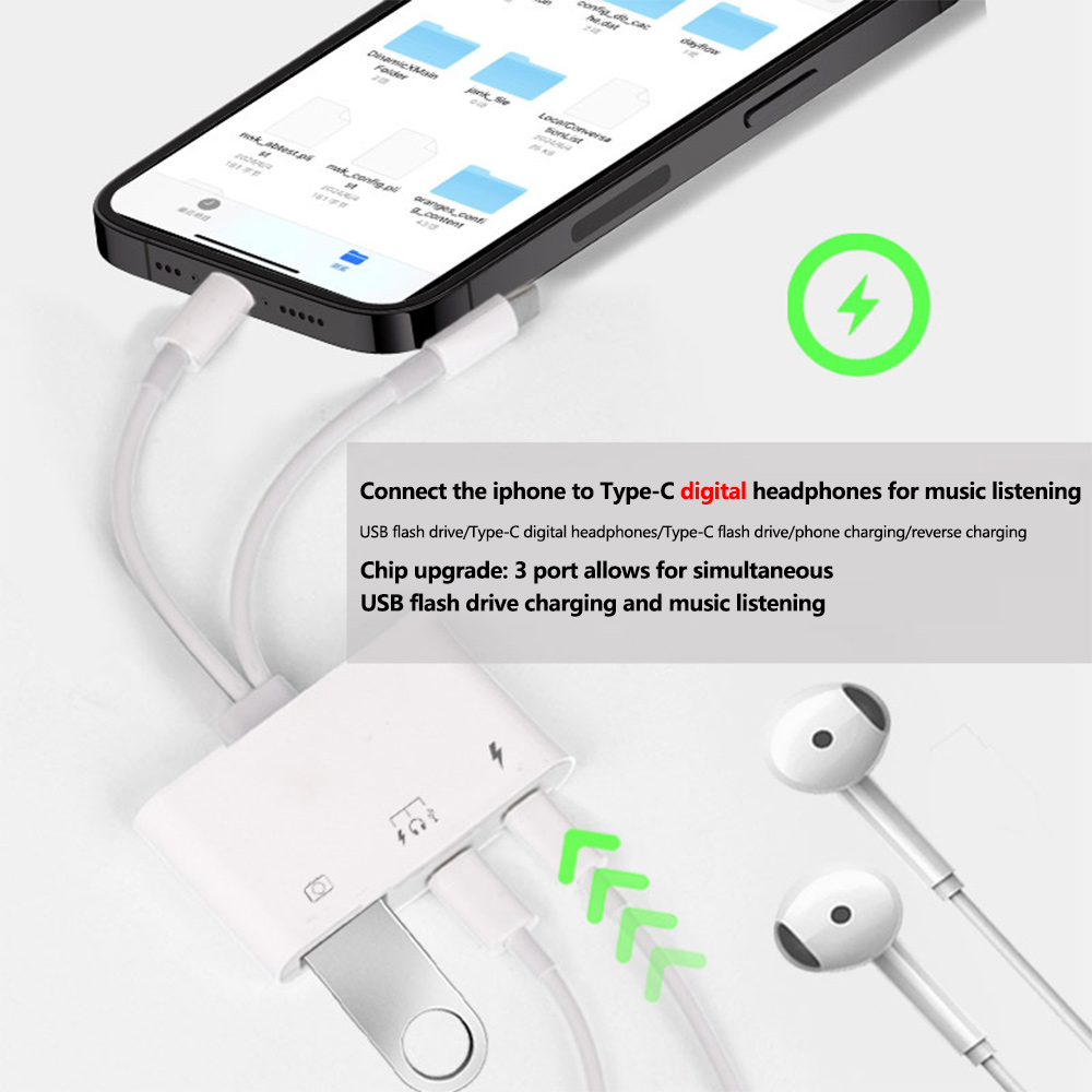 2'si 1 arada Lightning Tip C - - Wired Earphone Lightning incelemesi ve fiyatı